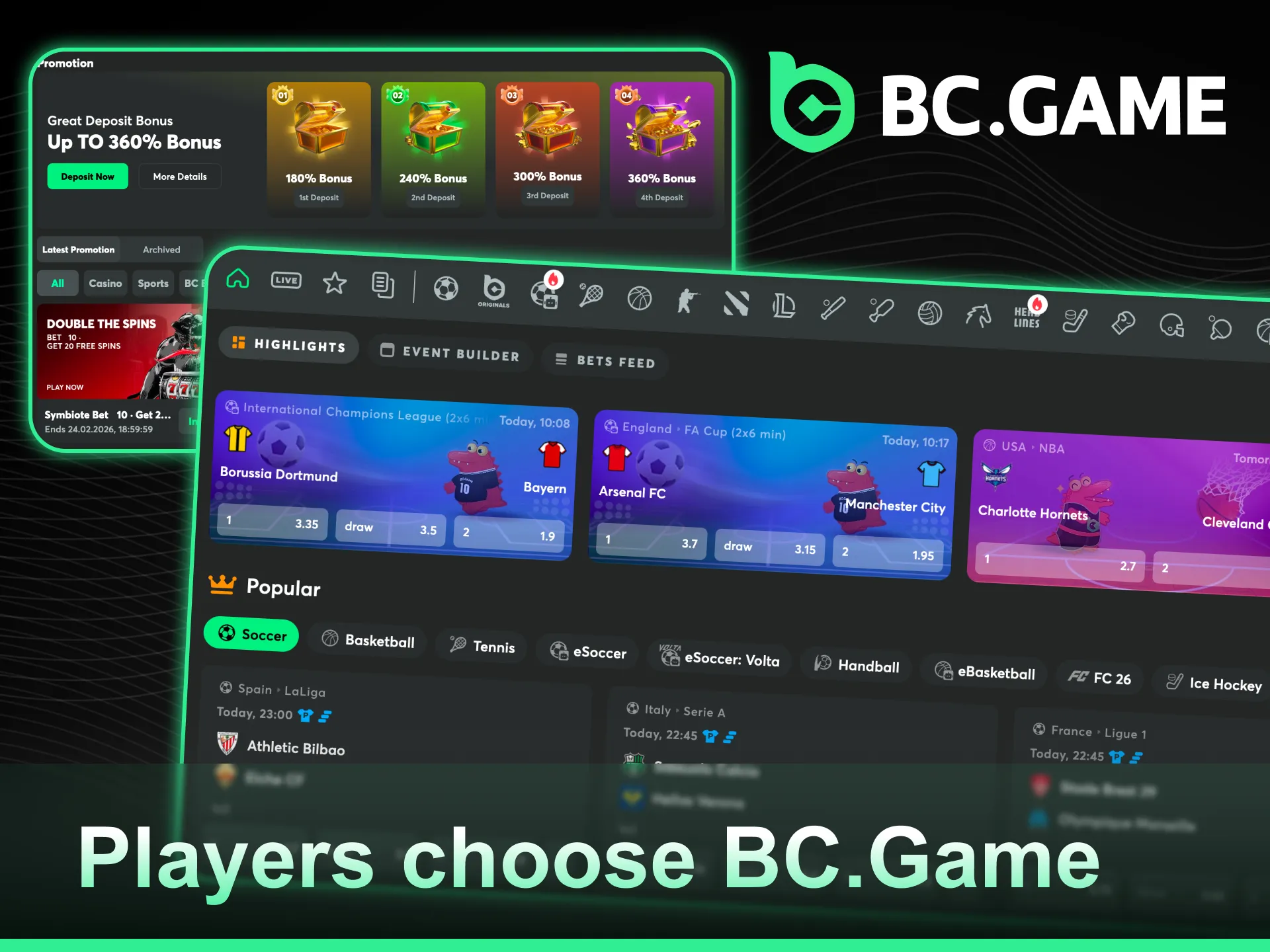 Find out why players from Nigeria choose BC Game for their gambling needs.